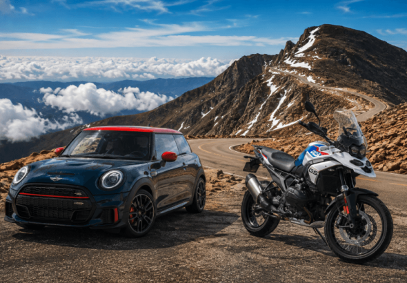Pikes Peak tra BMW e Mini: viaggio sulla montagna simbolo del motorsport americano